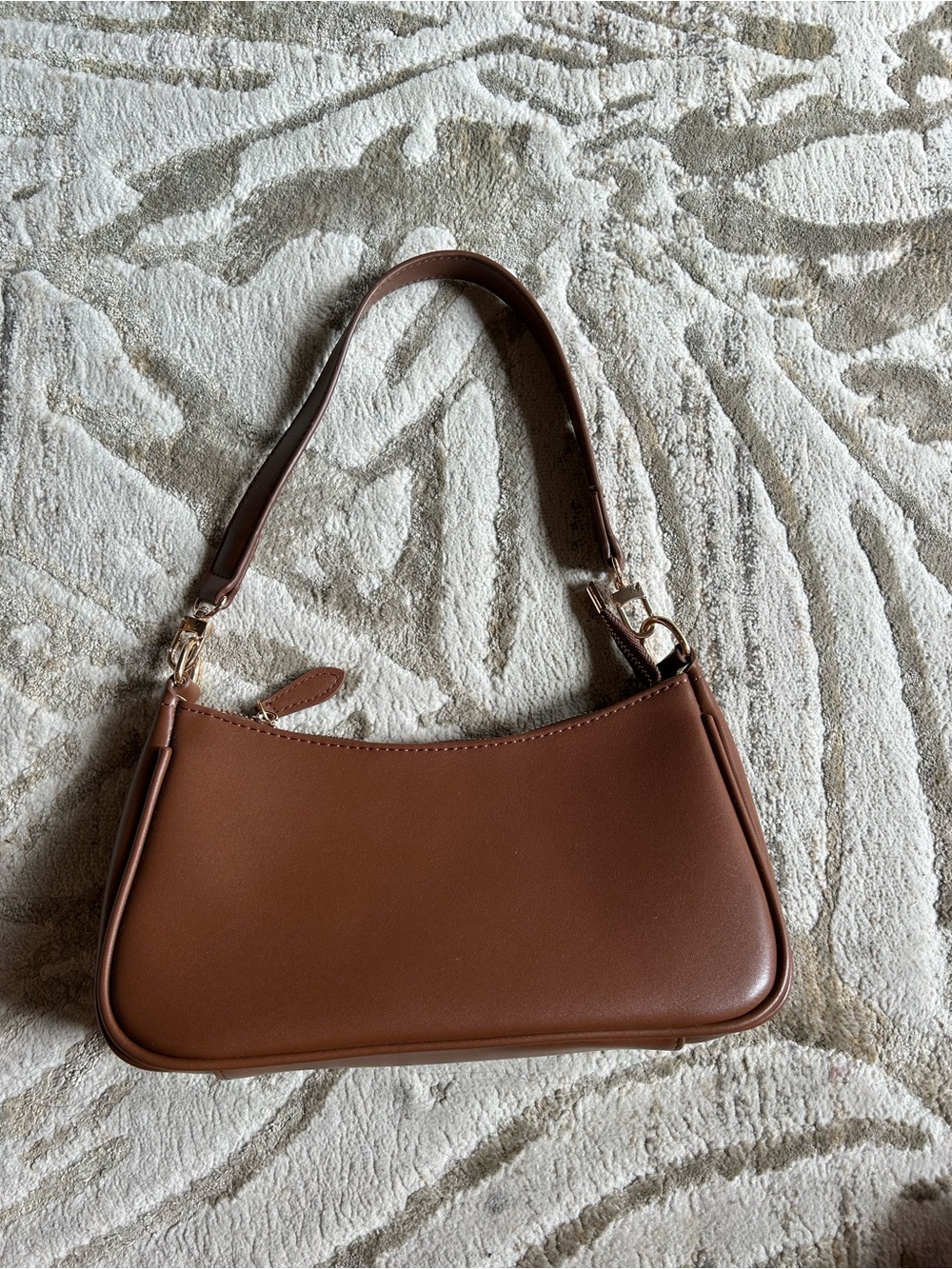 Classic Brown Shoulder Bag - Women